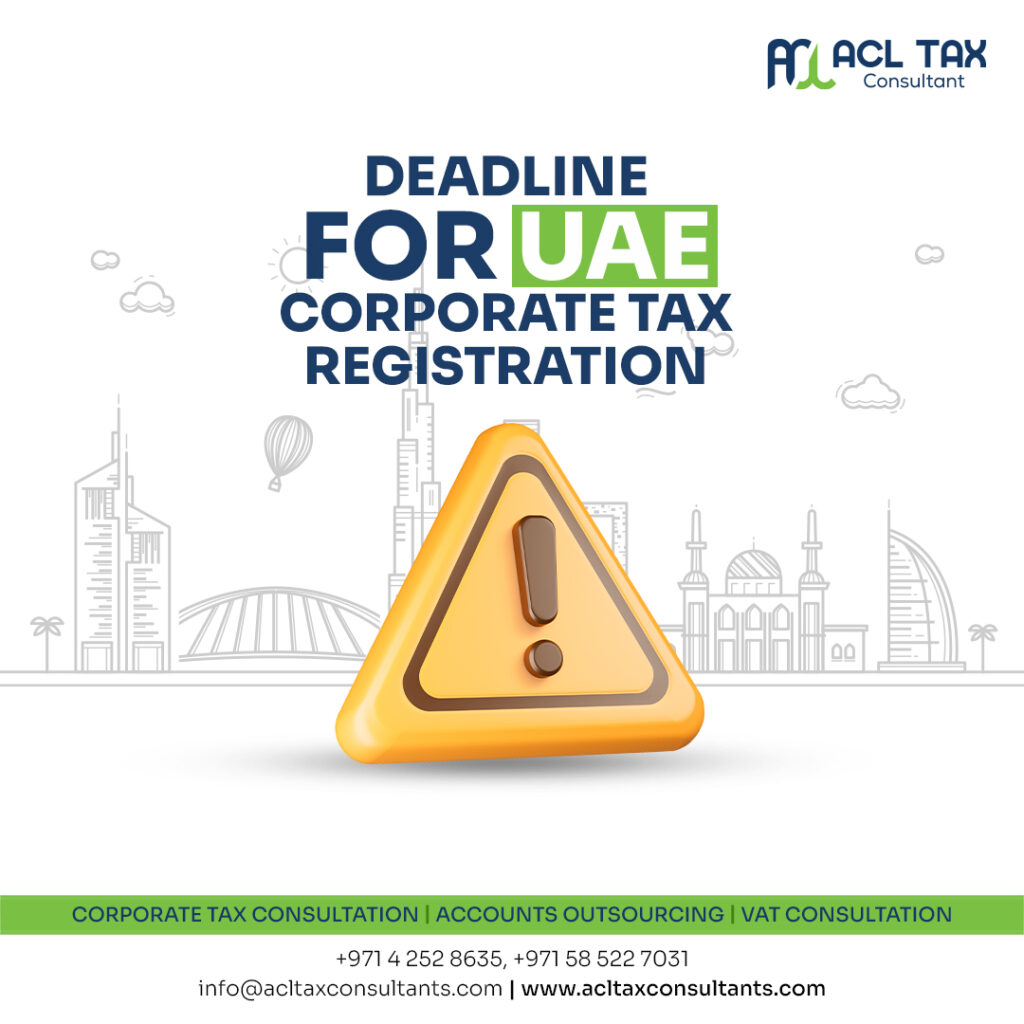 Corporate Tax Registration Deadline